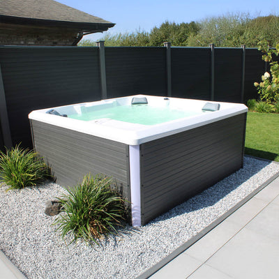 Gartana STREAM BIG PURE Outdoor Whirlpool 5 Personen 34 Düsen LED-Beleuchtung