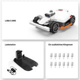 Mammotion LUBA 3 AWD 10000 Mähroboter 360° LiDAR 10.000m² 100 Zonen Allrad 6