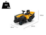 Stiga Estate 584e Akku-Rasentraktor 84 cm 4000 m² 48V ECO-Modus 240L 2