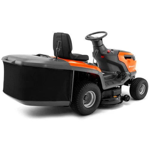 Husqvarna TC 114 Benzin-Rasentraktor mit Hydrostatgetriebe in Orange