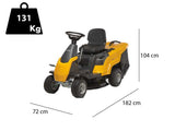 Stiga COMBI 166 Rasentraktor Hydrostatgetriebe 66 cm 1500 m² Fangkorb 2