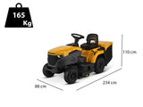 Stiga Estate 384 Rasentraktor 84cm Schnittbreite Hydrostatgetriebe 3500 m² 2