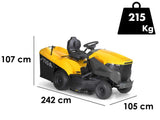 Stiga Estate 798 - Rasentraktor - Hydrostatgetriebe - Fangkorb - Mulchkit 2
